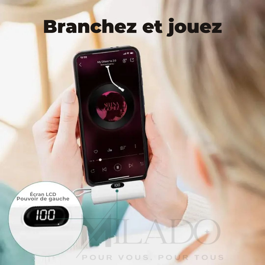 Power Bank: Liberté de charge absolue
