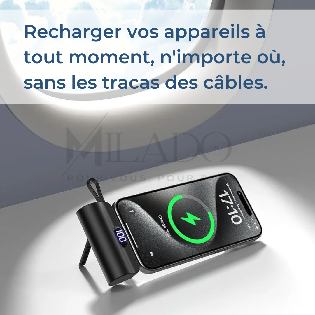 Power Bank: Liberté de charge absolue