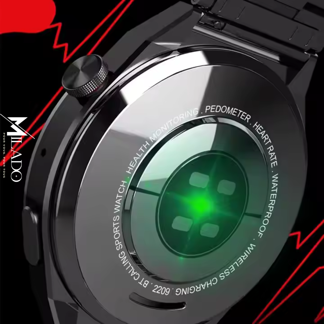 Montre Connectée H4 Pro Max - Répondez à vos appels, suivi de santé et performances sportives